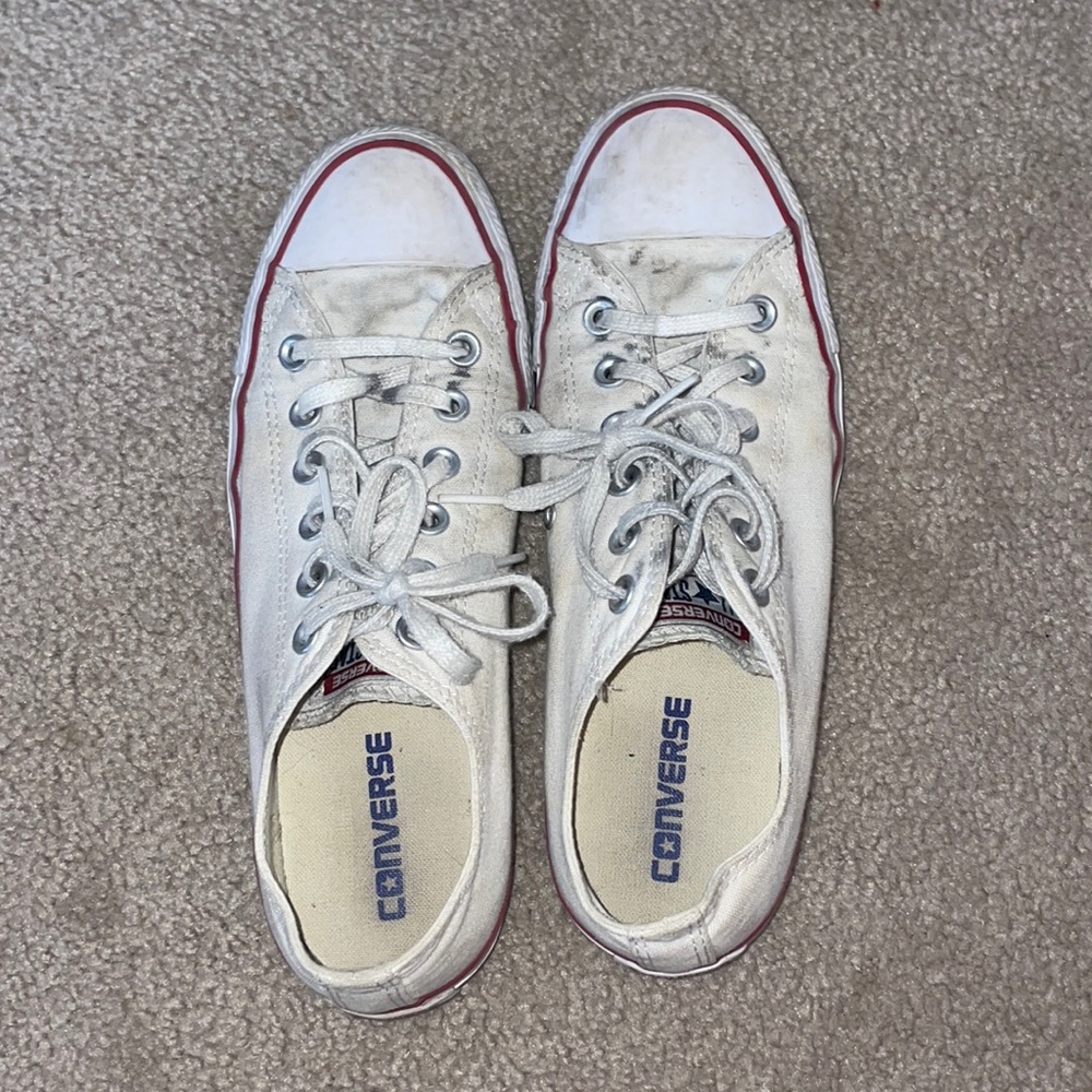 White Converse